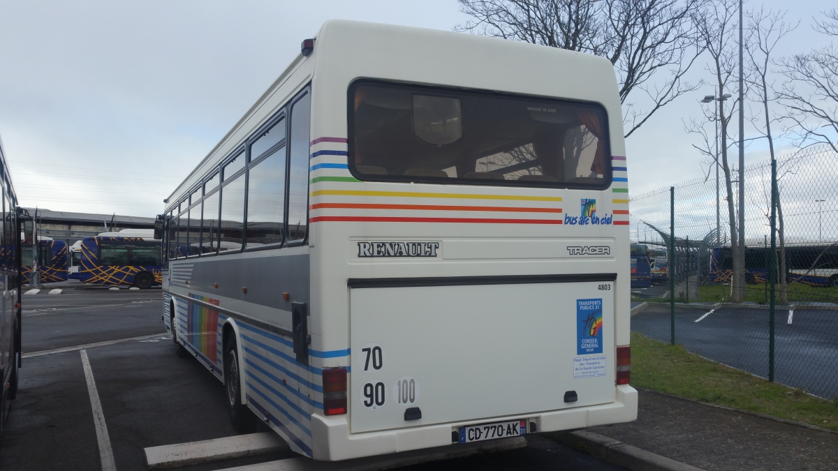 Renault Tracer n°4803 (Dépot Tisséo Langlade)