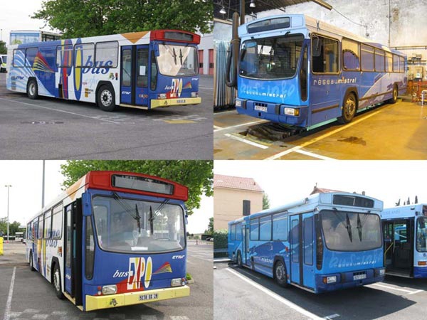 Bus expo Berliet PR100 n°537 (Livrée d'origine)